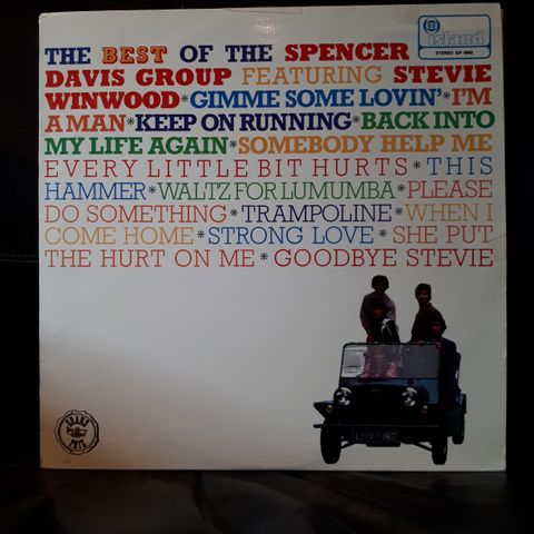 Spencer Davis Group LP Vinyl