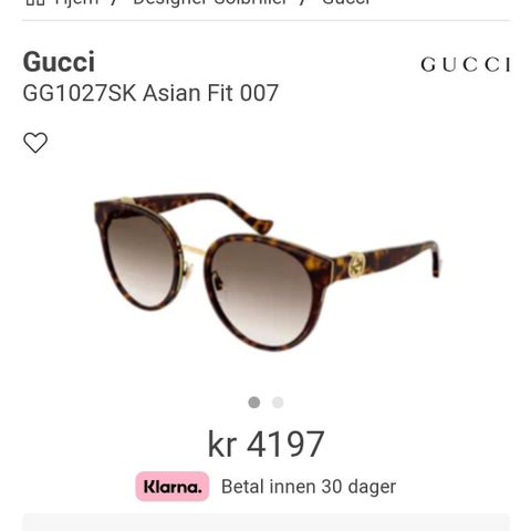 Gucci solbriller