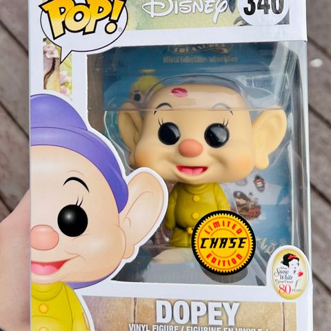 Funko Pop! Dopey (Hatless Kisses Chase) | Snow White And The Seven Dwarfs (340)