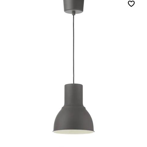 Hektar lampe fra Ikea
