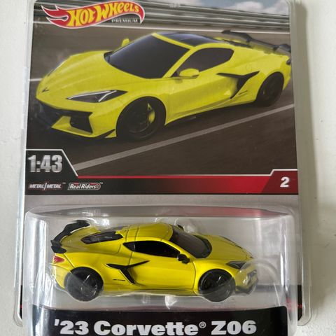 Hot Wheels premium Corvette