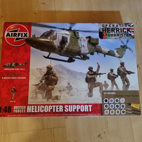 Byggesett 1:48 British Forces Helicopter Support