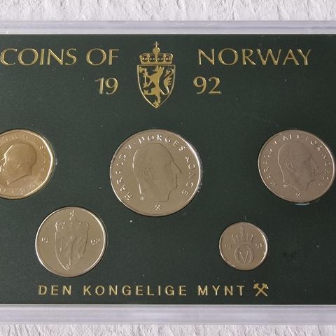 Norsk Myntsett (1992) Coins of Norway