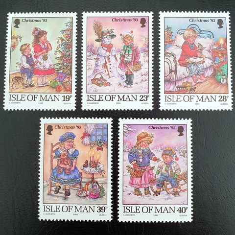 Isle of Man AFA 553-57 ** Postfrisk