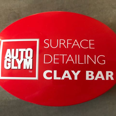 Autoglym  Claybar .  Rubbing / bilpolering.
