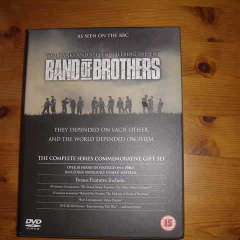 Band of Brothers DVD boks