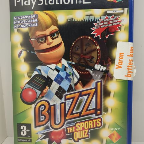 Buzz The Sports Quiz - PS2