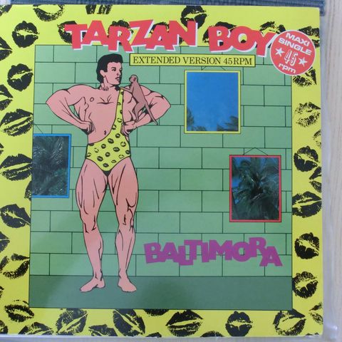 Baltimora - Tarzan Boy (Extended version, Maxi Single/45rpm)