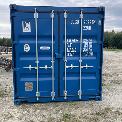 20 fot OWU lagercontainer