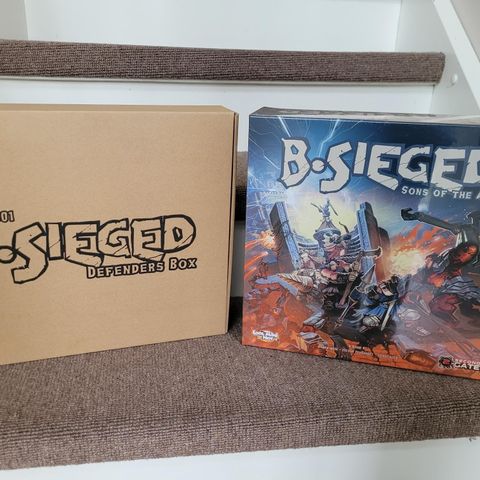 B-sieged, Sons of the Abyss - brettspill. CMON. Lillehammer.