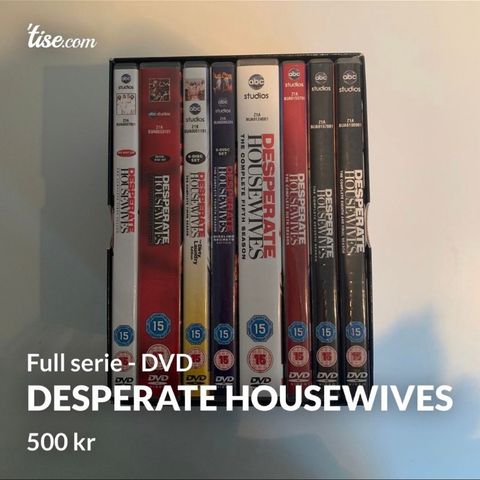 desperate housewives complete dvd box set