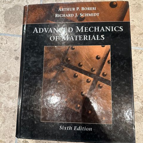 Advanced Mechanics of materials