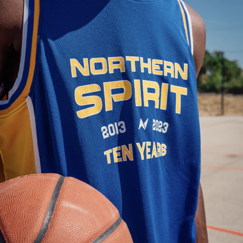 Northern Spirit unisex Basket-ball jersey