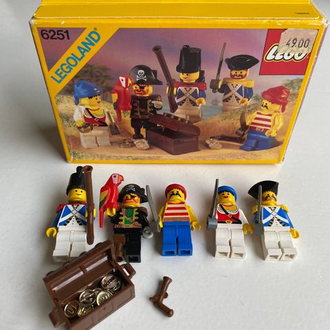 LEGO 6251 Pirate Mini Figures (Sea Mates)