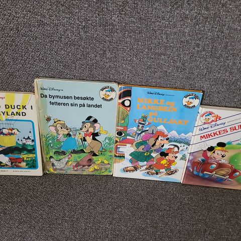 Bøker fra Donald Ducks bokklubb