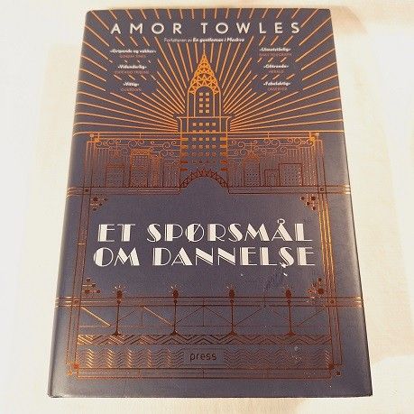 Et spørsmål om dannelse – Amor Towles