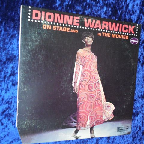 DIONNE WARWICK - ON STAGE AND IN THE MOVIES - FILMMUSIKK - JOHNNYROCK