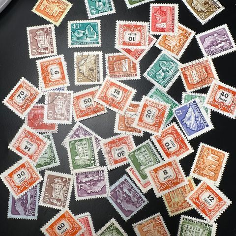 Utenlandske frimerker (97)