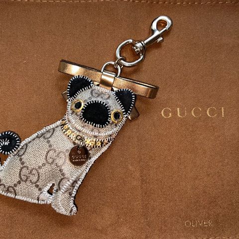 Gucci bag charm / nøkkelring