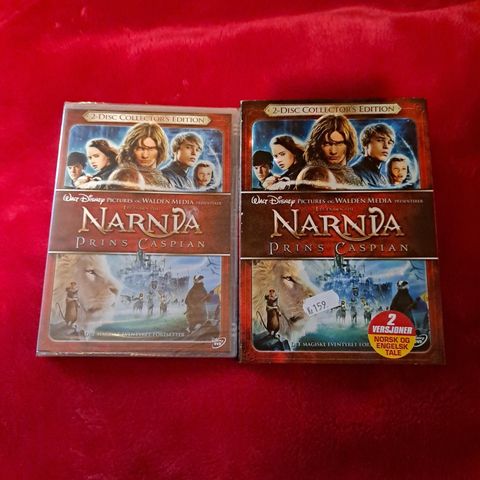 Narnia Prince Caspian DVD Uåpnet/forseglet