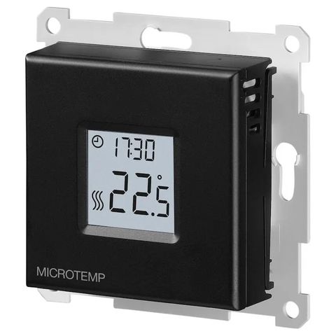 Micromatic sort termostat - 4 stk