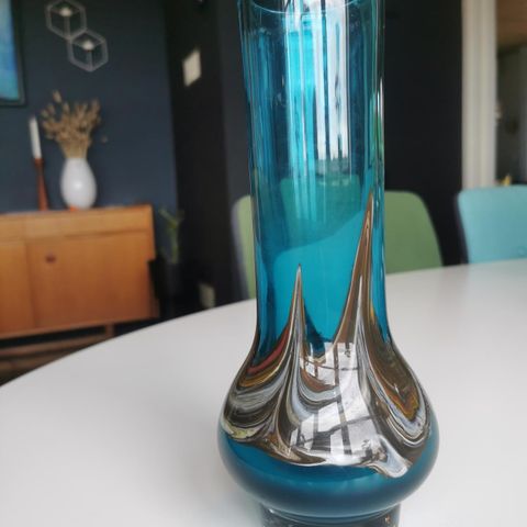 Nydelig vase i krystall