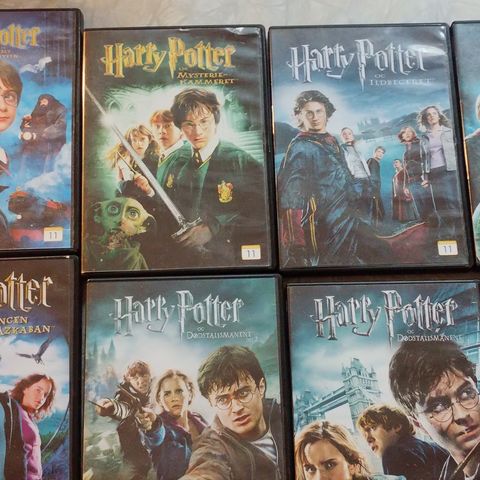 Harry Potter komplett dvd serie