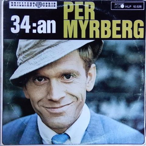 Per Myrberg – 34:an (Metronome – HLP 10.526 LP, Album, RE 1968)