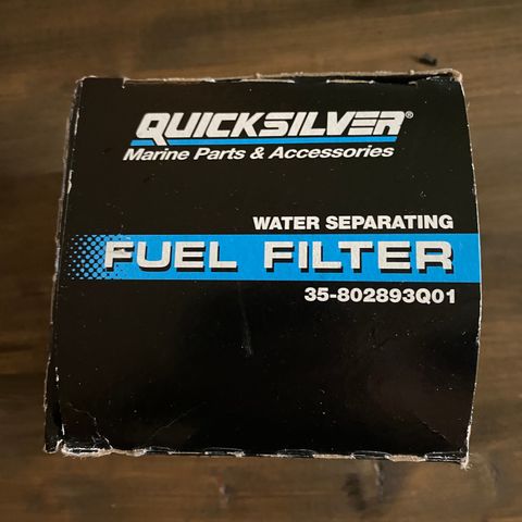 Quicksilver Vannutskillerfilter