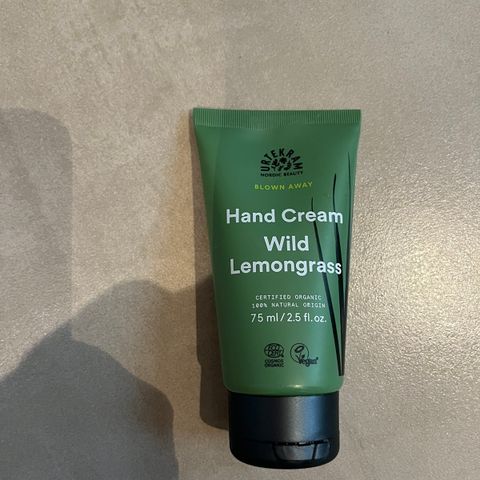 Urtekram Blown Away Wild Lemongrass Hand Cream 75ml