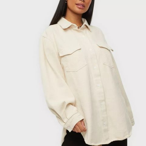 Super Oversized Boyfriend Shirt fra Missguided