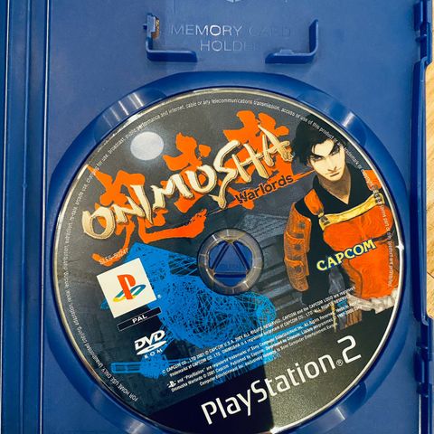 Onimusha PS2-spill (mangler originalcover)