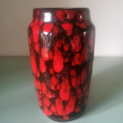 Vintage tysk keramikk vase, Scheurich Keramik onko