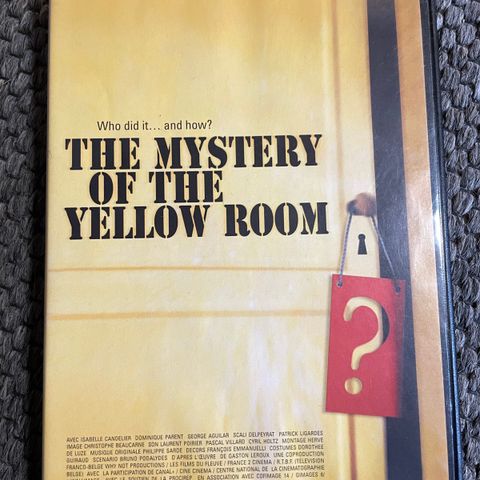 [DVD] The Mystery of the Yellow Room - 2003 (norsk tekst)