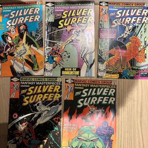 amerikanske comics- Silver Surfer/ Dr. Strange