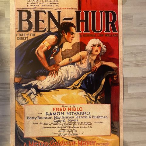 Ben-Hur filmplakat