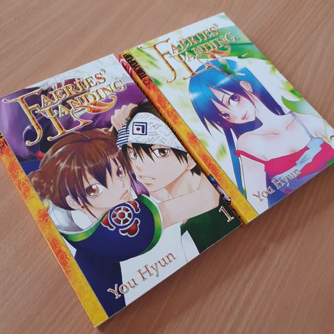 Manwa/Manga: Faeiries' Landing 1-2 Engelsk Tokyopop