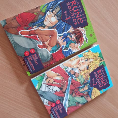 Manga: Louie The Rune Solider 1-2 Engelsk ADV