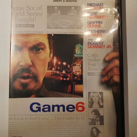 Game 6 (DVD, region 1)