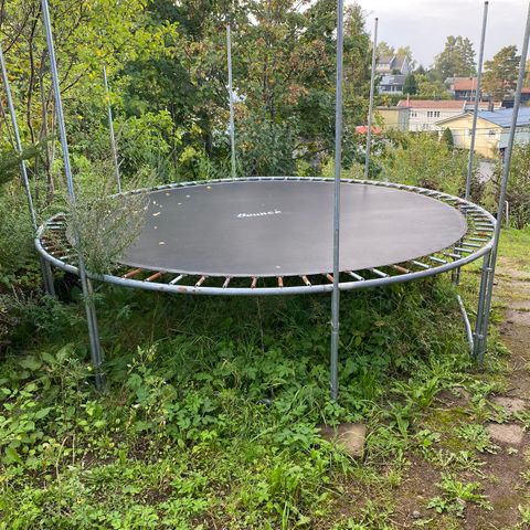 Trampoline selges! Tar bud