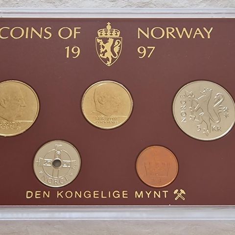 Norsk Myntsett (1997) Coins of Norway