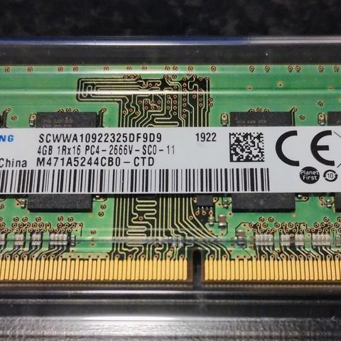 4 GB DDR4 RAM til PC