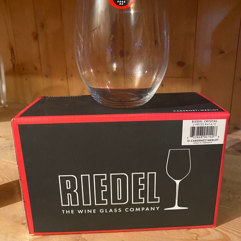 Riedel krystall vinglass