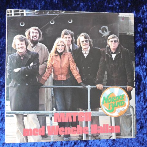 MATCH MED WENCHE HALLAN - NORSK POP FRA 1976 - SJELDEN - JOHNNYROCK