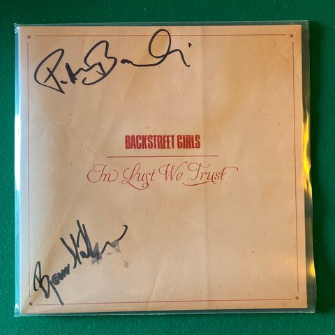 Backstreet Girls - In Lust We Trust LP