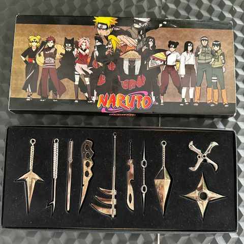 Naruto våpensett / Weapons Set 10 stk