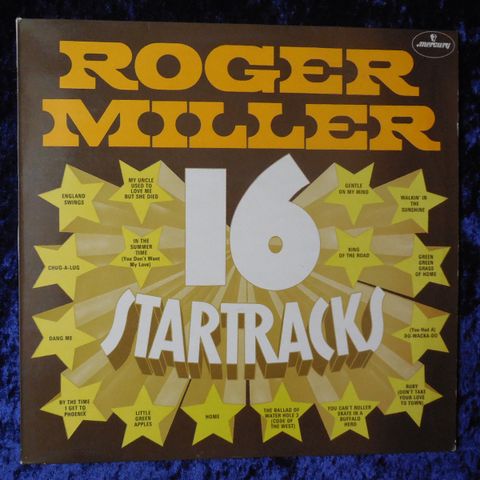 ROGER MILLER - KING OF THE ROAD - COUNTRY HERO - JOHNNYROCK