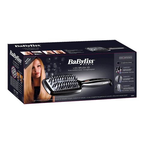 BaByliss 3D Liss Brush ,Glattebørste (keramisk)