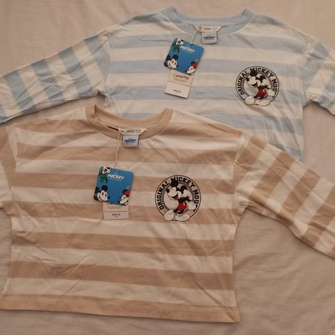 New Mango × Mickey cotton tops