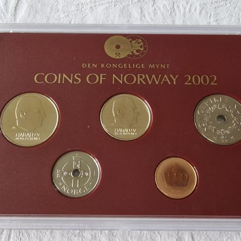 Norsk Myntsett (2002) Coins of Norway